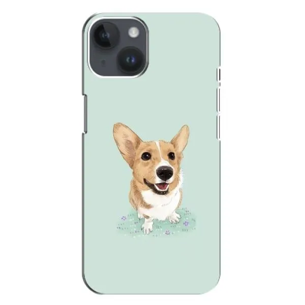 Чехол с принтом «Корги» для iPhone 14 Plus