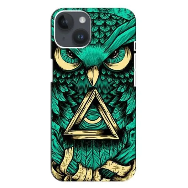 Чехол с принтом «Сова с глазом» для iPhone 14 Plus Чехол с принтом «Сова с глазом» для iPhone 14 Plus