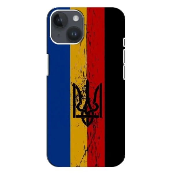 Чехол с принтом «Флаг УПА» для iPhone 14 Plus