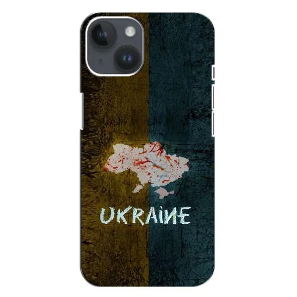 Чехол с принтом «UKRAINE» для iPhone 14 Plus