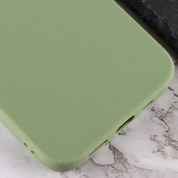 Силиконовый чехол Candy для Apple iPhone 14 Pro Max (6.7") — Фисташковый — фото 2