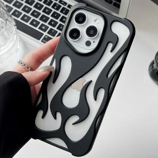 Чохол TPU WinFire для Apple iPhone 14 Pro Max (6.7") — Чорний — фото 3