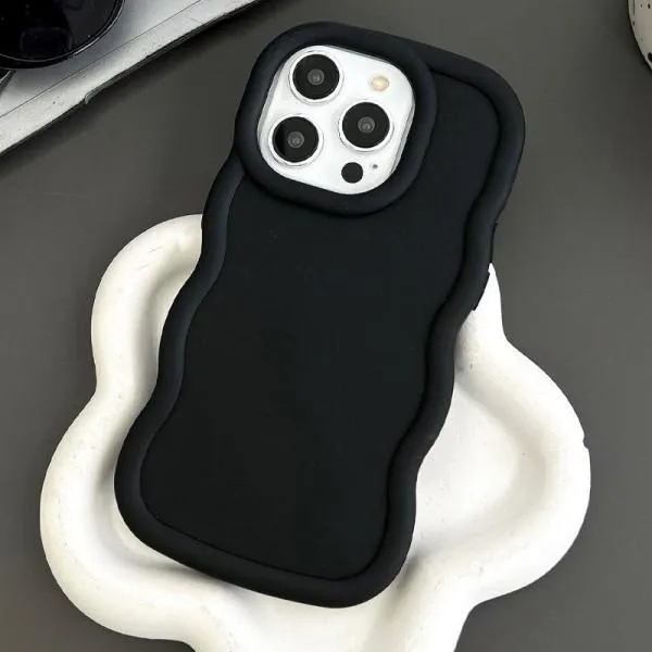 Чехол TPU Ripple для Apple iPhone 14 Pro Max (6.7") — Черный — фото 2