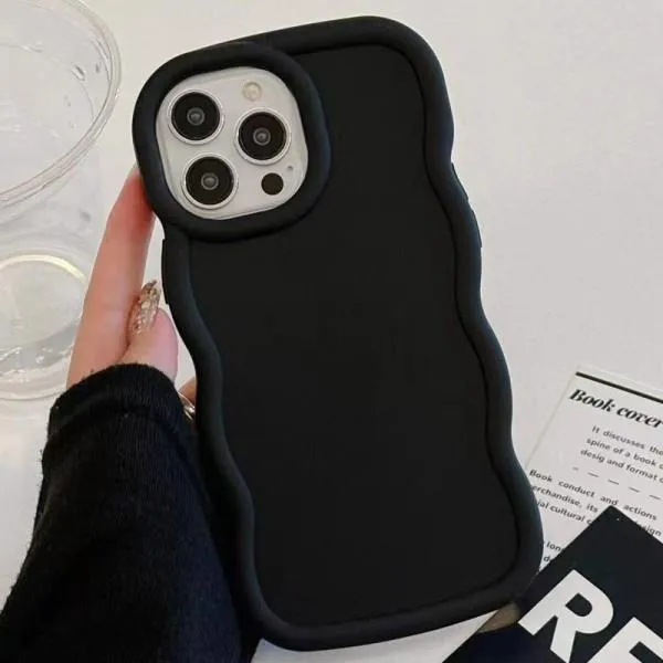 Чехол TPU Ripple для Apple iPhone 14 Pro Max (6.7") — Черный — фото 4