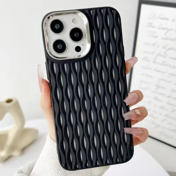 Чехол TPU Ribbio для Apple iPhone 14 Pro Max (6.7") — Черный — фото 2 Чехол TPU Ribbio для Apple iPhone 14 Pro Max (6.7") — Черный — фото 2