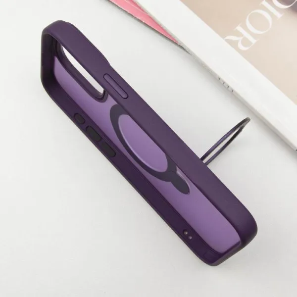 Чехол Ummi Colorful with Magnetic Fit HQ Ring для Apple iPhone 14 Pro Max (6.7") — Фиолетовый — фото 4
