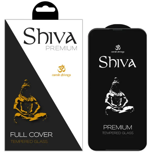 Защитное стекло Shiva (Full Cover) для Apple iPhone 14 Pro Max (6.7") — Черный — фото 1