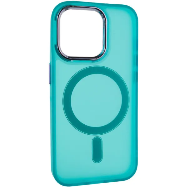 Чехол TPU+PC Lily with Magnetic Fit для Apple iPhone 14 Pro Max (6.7") — Зеленый — фото 2