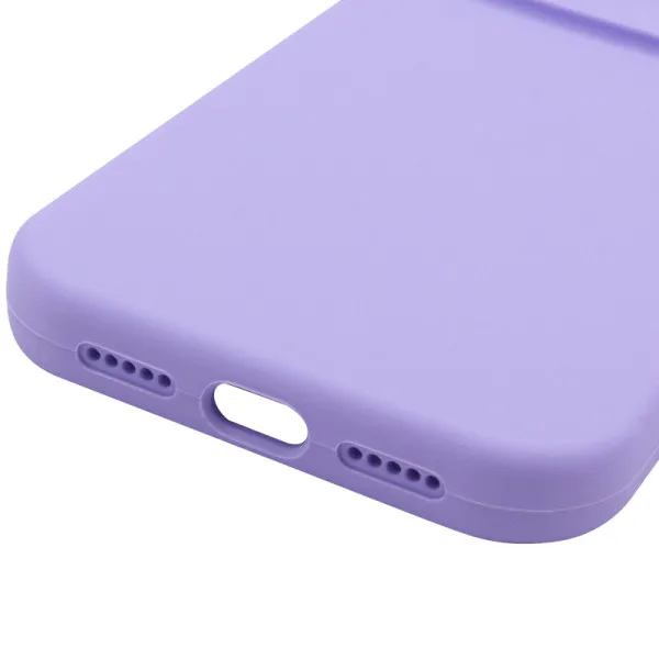Чехол Silk Full Camera Protective (AA) NO LOGO для Apple iPhone 14 Pro Max (6.7") — Сиреневый — фото 4 Чехол Silk Full Camera Protective (AA) NO LOGO для Apple iPhone 14 Pro Max (6.7") — Сиреневый — фото 4