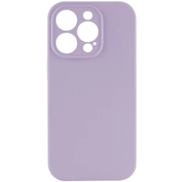 Чехол Silk Full Camera Protective (AA) NO LOGO для Apple iPhone 14 Pro Max (6.7") — Сиреневый — фото 5 Чехол Silk Full Camera Protective (AA) NO LOGO для Apple iPhone 14 Pro Max (6.7") — Сиреневый — фото 5