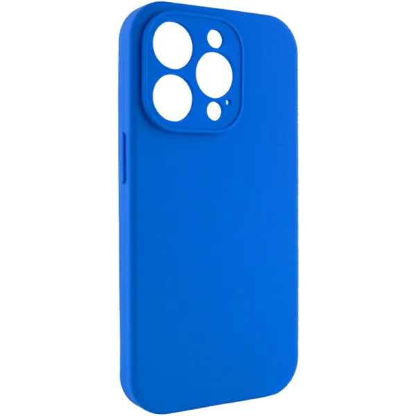 Чохол Silk Full Camera Protective (AA) NO LOGO для Apple iPhone 14 Pro Max (6.7") — Синій — фото 2 Чохол Silk Full Camera Protective (AA) NO LOGO для Apple iPhone 14 Pro Max (6.7") — Синій — фото 2