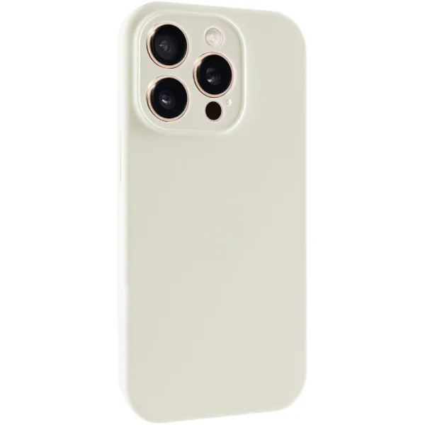 Чехол Silk Full Camera Protective (AA) NO LOGO для Apple iPhone 14 Pro Max (6.7") — Бежевый — фото 1