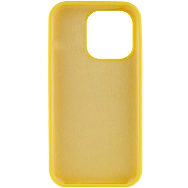 Чохол Silk Full Protective (AA) NO LOGO для Apple iPhone 14 Pro Max (6.7") — Жовтий — фото 1