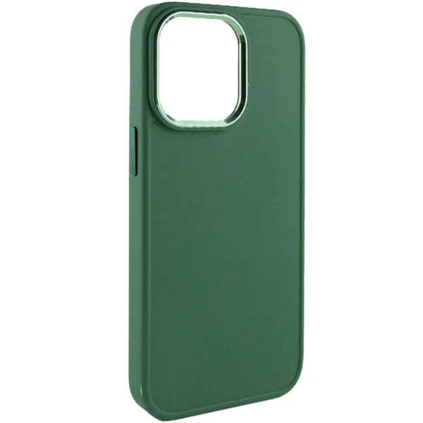 TPU чохол Bonbon Metal Style для Apple iPhone 14 Pro Max (6.7") — Зелений — фото 1 TPU чохол Bonbon Metal Style для Apple iPhone 14 Pro Max (6.7") — Зелений — фото 1