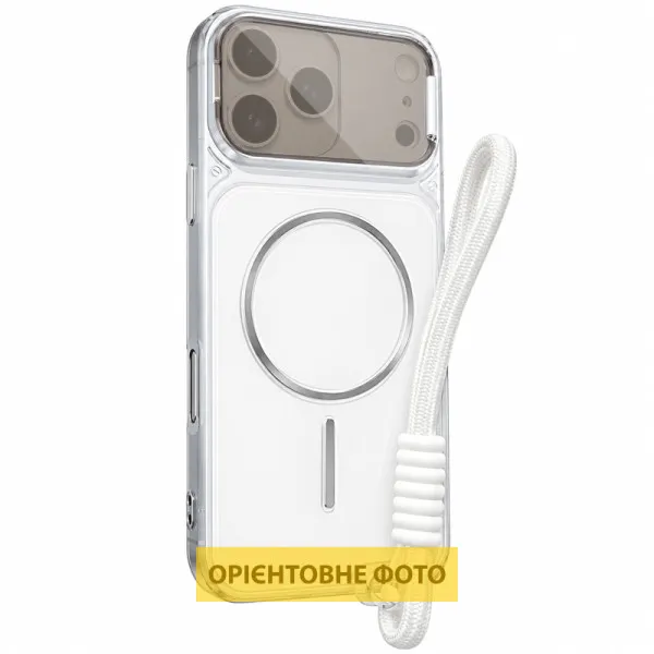 Чехол TPU+PC Pacific with Magnetic Fit and straps для Apple iPhone 14 Pro Max (6.7") — Белый — фото 1 Чехол TPU+PC Pacific with Magnetic Fit and straps для Apple iPhone 14 Pro Max (6.7") — Белый — фото 1