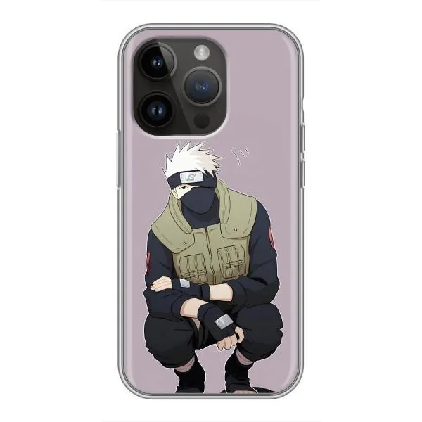 Чехол с принтом «Какаши» для iPhone 14 Pro Max