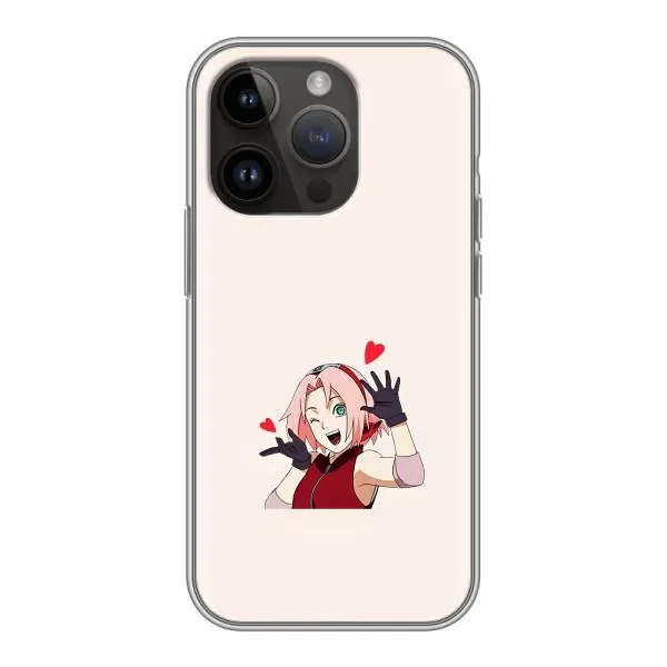 Чехол с принтом «Лайк Сакура» для iPhone 14 Pro Max
