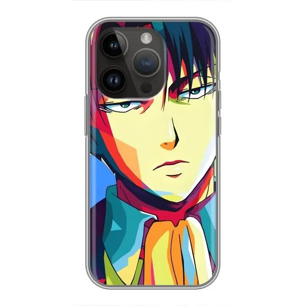 Чехол с принтом «Леви Аккерман» для iPhone 14 Pro Max