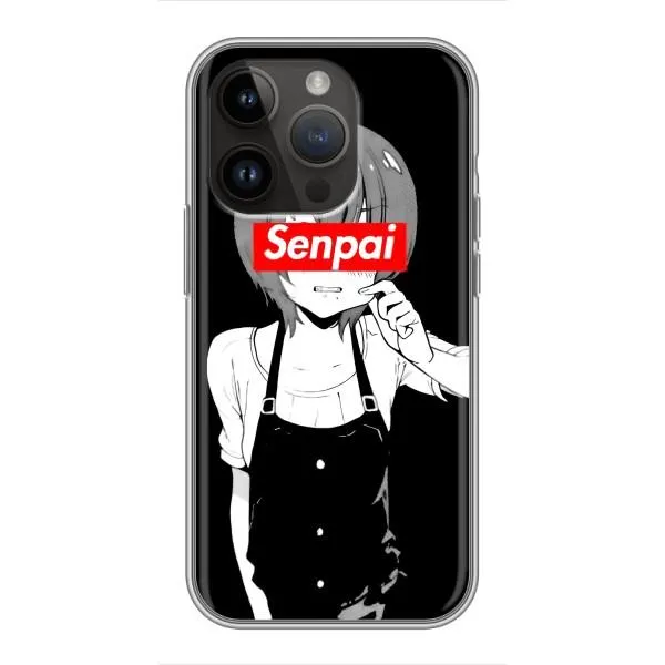 Чехол с принтом «Senpai» для iPhone 14 Pro Max