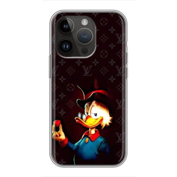 Чехол с принтом «Скрудж с бриллиантом» для iPhone 14 Pro Max