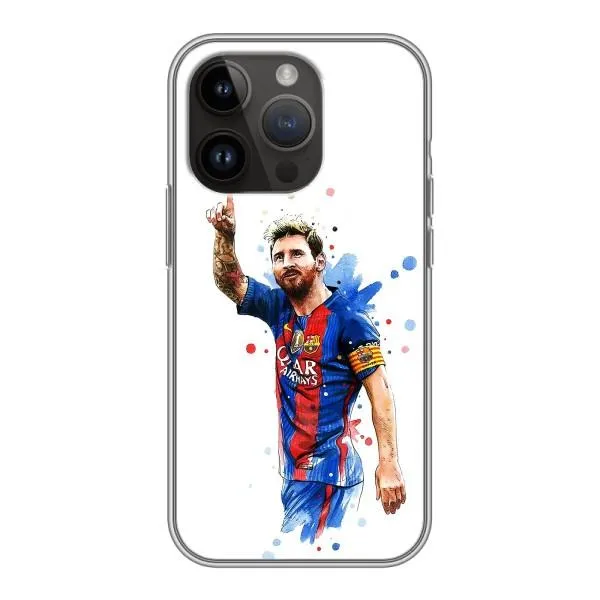 Чехол с принтом «Лео Месси» для iPhone 14 Pro Max