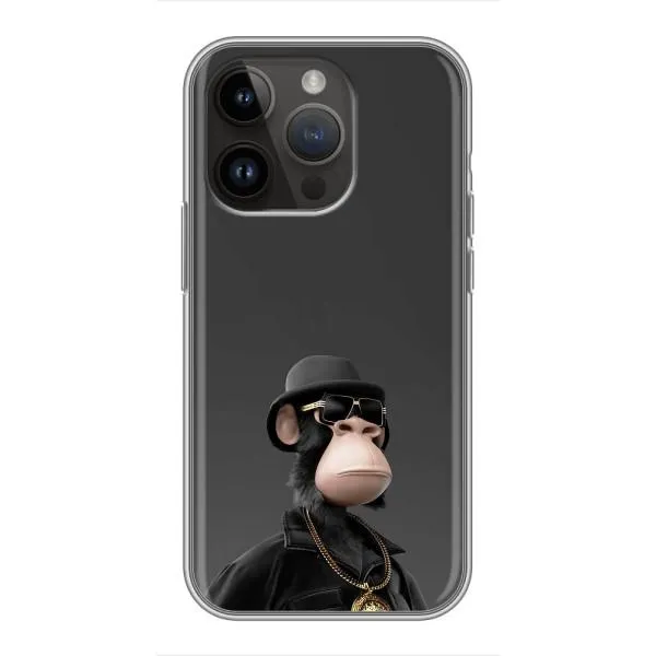 Чехол с принтом «Обезьяна NFT» для iPhone 14 Pro Max
