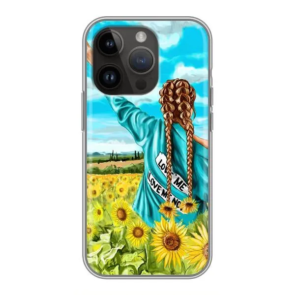 Чехол с принтом «Украиночка» для iPhone 14 Pro Max