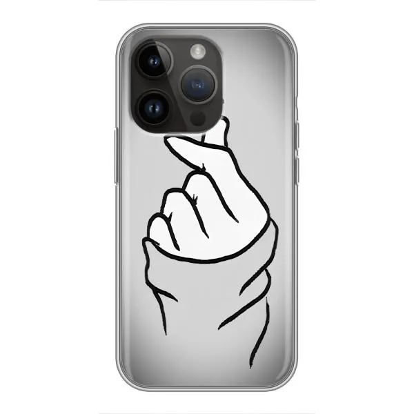 Чехол с принтом «Значок Love» для iPhone 14 Pro Max
