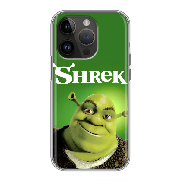 Чехол с принтом «Улыбающийся Шрек» для iPhone 14 Pro Max Чехол с принтом «Улыбающийся Шрек» для iPhone 14 Pro Max