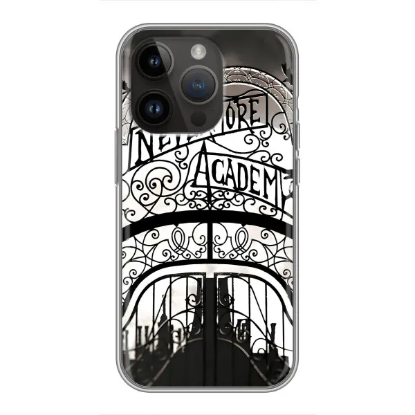 Чехол с принтом «Ворота Академии Невермор» для iPhone 14 Pro Max