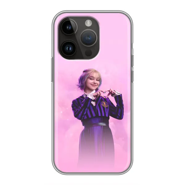 Чехол с принтом «Яркая Энид Уэнздей» для iPhone 14 Pro Max