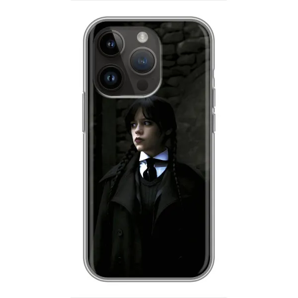Чехол с принтом «Темный стиль Уэнздей» для iPhone 14 Pro Max