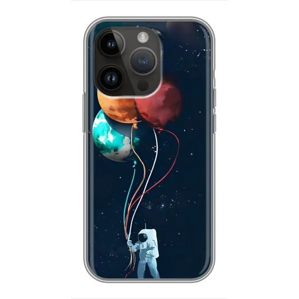 Чехол с принтом «Планеты шарики» для iPhone 14 Pro Max