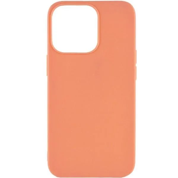 Силиконовый чехол Candy для Apple iPhone 14 Pro (6.1") — Rose Gold — фото 1