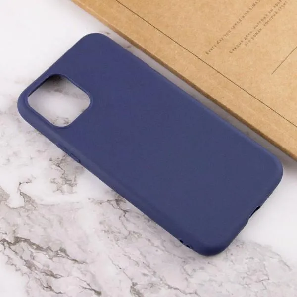 Силиконовый чехол Candy для Apple iPhone 14 Pro (6.1") — Синий — фото 4