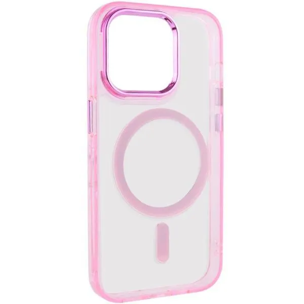 Чехол TPU Iris with Magnetic Fit для Apple iPhone 14 Pro (6.1") — Розовый — фото 2 Чехол TPU Iris with Magnetic Fit для Apple iPhone 14 Pro (6.1") — Розовый — фото 2