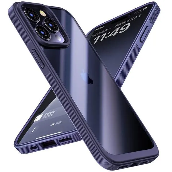 Чехол TPU+PC Pulse для Apple iPhone 14 Pro (6.1") — Фиолетовый — фото 3