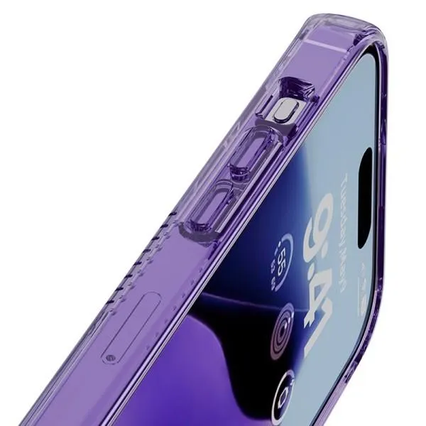Чехол TPU+PC Multi-Color для Apple iPhone 14 Pro (6.1") — Фиолетовый — фото 3 Чехол TPU+PC Multi-Color для Apple iPhone 14 Pro (6.1") — Фиолетовый — фото 3