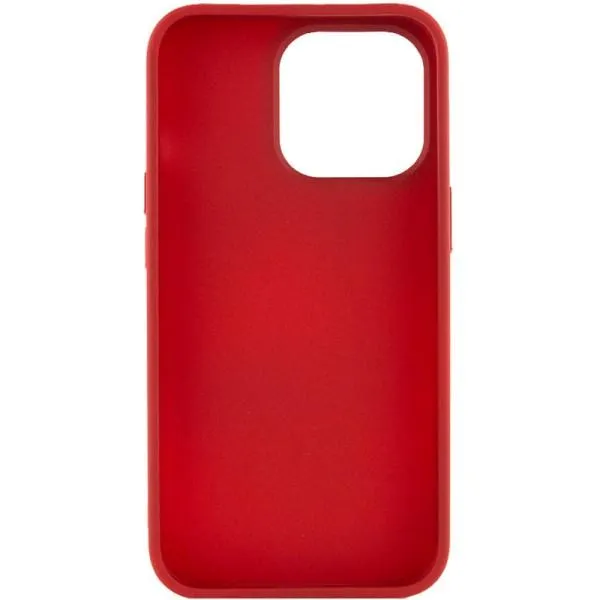 TPU чехол Bonbon Metal Style для Apple iPhone 14 Pro (6.1") — Красный — фото 3