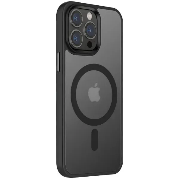 Чехол Ummi Colorful with Magnetic Fit для Apple iPhone 14 Pro (6.1") — Черный — фото 2 Чехол Ummi Colorful with Magnetic Fit для Apple iPhone 14 Pro (6.1") — Черный — фото 2