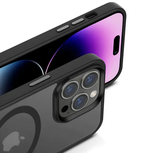 Чехол Ummi Colorful with Magnetic Fit для Apple iPhone 14 Pro (6.1") — Черный — фото 3 Чехол Ummi Colorful with Magnetic Fit для Apple iPhone 14 Pro (6.1") — Черный — фото 3