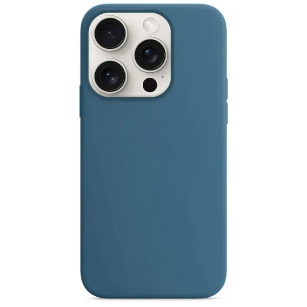 Чехол Silk Full Protective (AA) NO LOGO для Apple iPhone 14 Pro (6.1") — Синий — фото 1