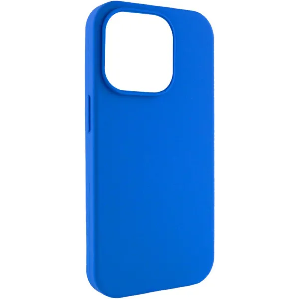 Чехол Silk Full Protective (AA) NO LOGO для Apple iPhone 14 Pro (6.1") — Синий — фото 3
