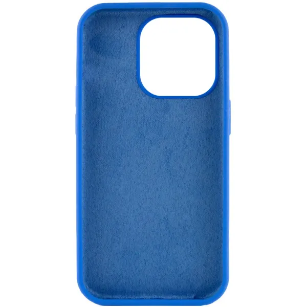 Чехол Silk Full Protective (AA) NO LOGO для Apple iPhone 14 Pro (6.1") — Синий — фото 5