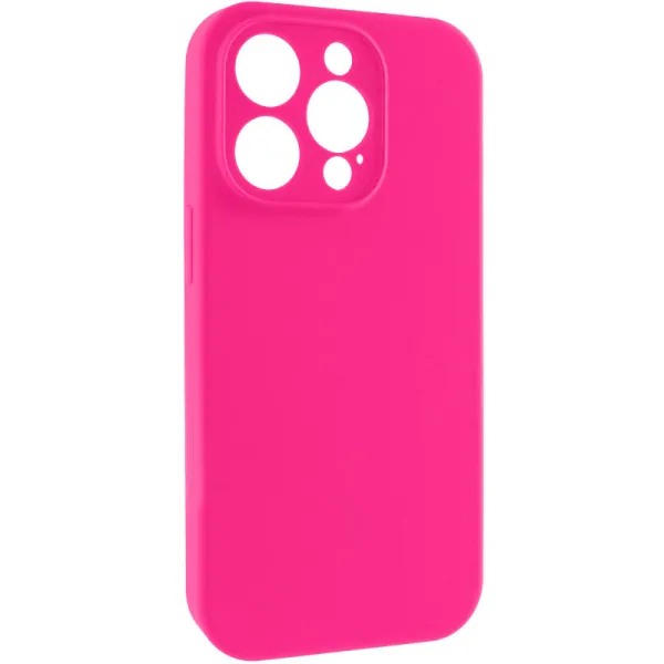 Чехол Silk Full Camera Protective (AA) NO LOGO для Apple iPhone 14 Pro (6.1") — Розовый — фото 1