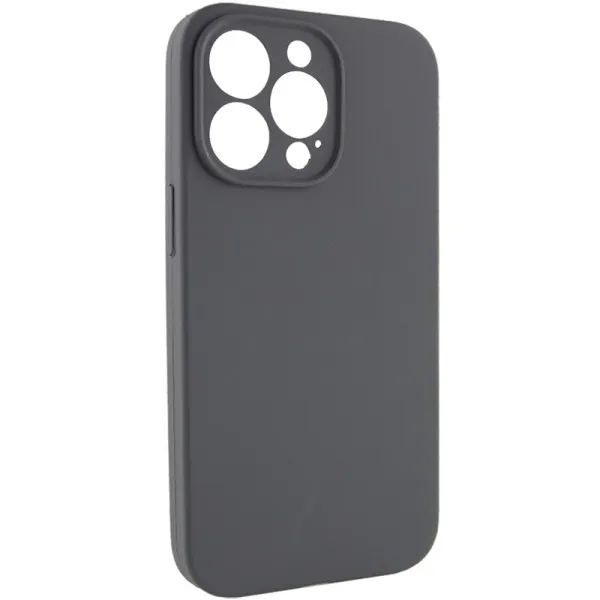 Чехол Silk Full Camera Protective (AA) NO LOGO для Apple iPhone 14 Pro (6.1") — Серый — фото 2