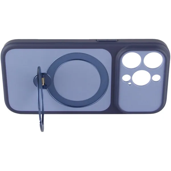 Чехол Ummi Full Camera with Magnetic Fit HQ Ring для Apple iPhone 14 Pro (6.1") — Темно-синий — фото 5 Чехол Ummi Full Camera with Magnetic Fit HQ Ring для Apple iPhone 14 Pro (6.1") — Темно-синий — фото 5