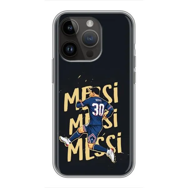 Чехол с принтом «Messi ПСЖ» для iPhone 14 Pro