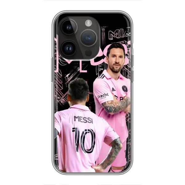 Чехол с принтом «Король Месси» для iPhone 14 Pro