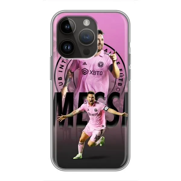 Чехол с принтом «Messi Miami» для iPhone 14 Pro